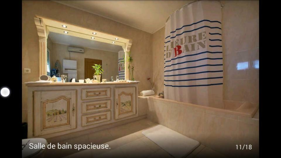 Suite-Junior -Villa Helene - Montpellier Sud - Aeroport- Piscine Privee-2Mn Des Plages Pérols Exterior foto